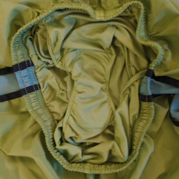 Nike Dri-FIT Tempo Shorts, Size Medium, Light Green and Blue - Picture 5 of 6